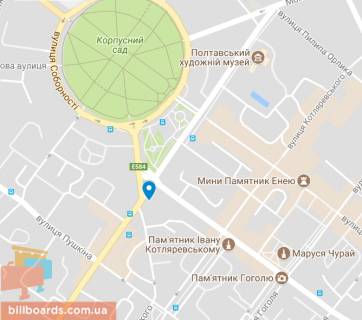 Prismatron, Prism A in Poltava, 3х6  st. Evropejs'ka, 6 / st.1100-ricca Poltavi (Frunze) (prizmatron) VERT. - 47727 scheme